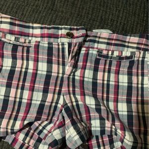 2 pairs of plaid shorts size 10